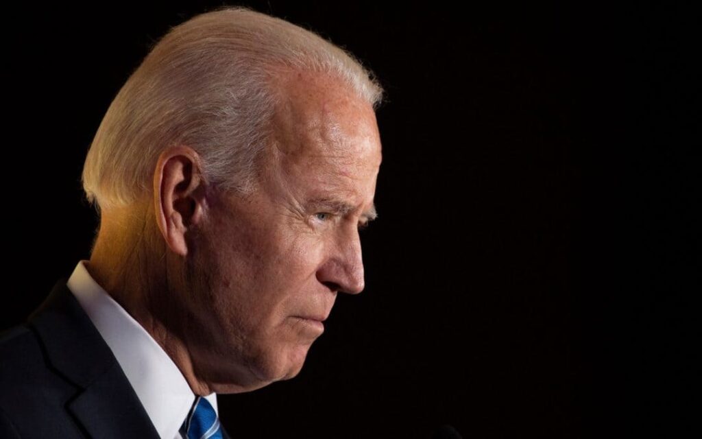 Joe Biden profile portait
