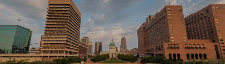 St. Louis city downtown view image